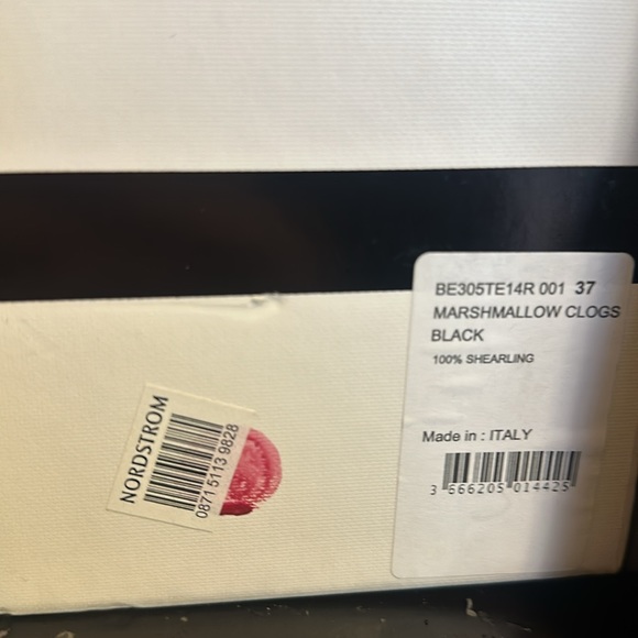 37 authentic brand new in box givenchy fur marshmallow clogs black - $1000 - Picture 6 of 6